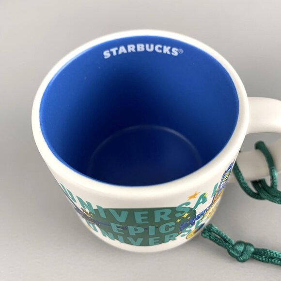 Starbucks Universal Epic Universe Ornament 2 oz Mini Mug Discovery Series New - Picture 4 of 16